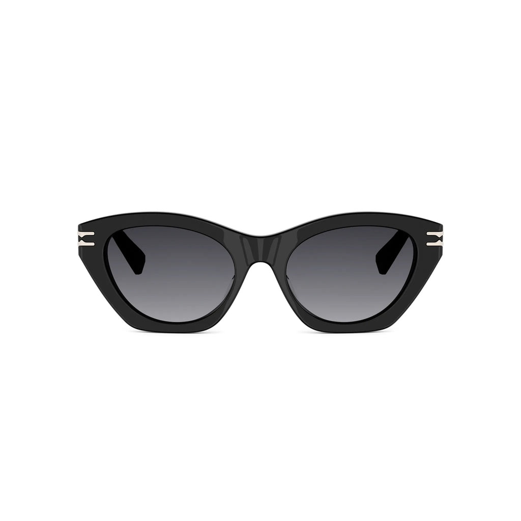 01B - Acetate Shiny Black with Black Gradient lenses