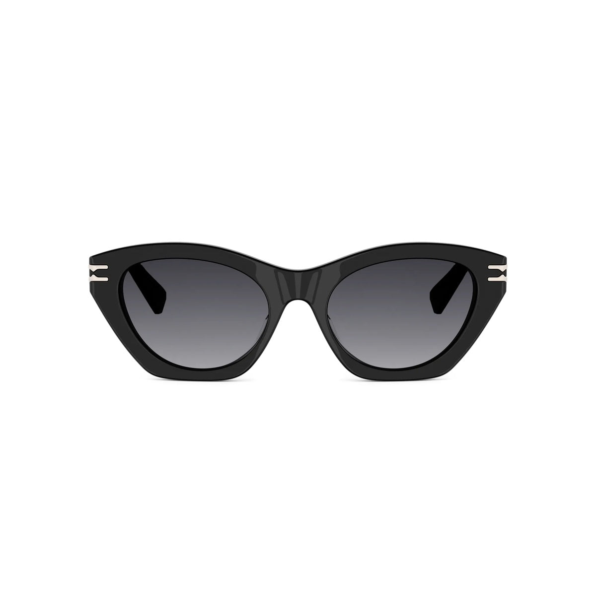 01B - Acetate Shiny Black with Black Gradient lenses