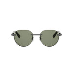 13R - Metal Matte Grey with Green Polarized lenses