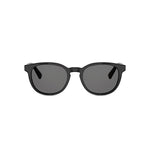 01A - Acetate Shiny Black with Grey Normal lenses