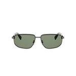 13N - Metal Matte Grey with Green Normal lenses
