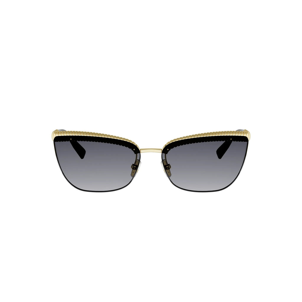 30B - Metal Shiny Gold with Grey Gradient lenses