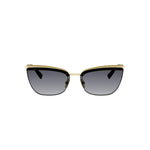 30B - Metal Shiny Gold with Grey Gradient lenses