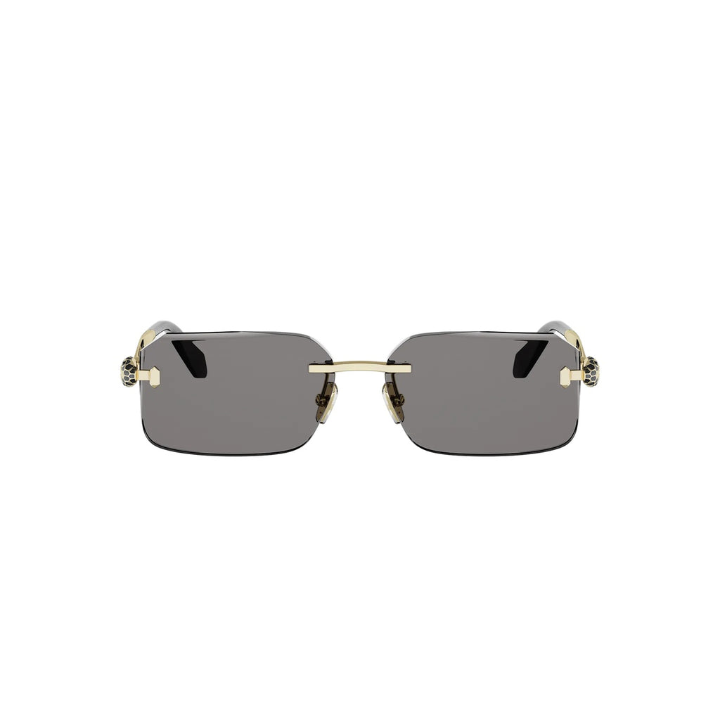 33A - Metal Matte Clear Gold / Smoke