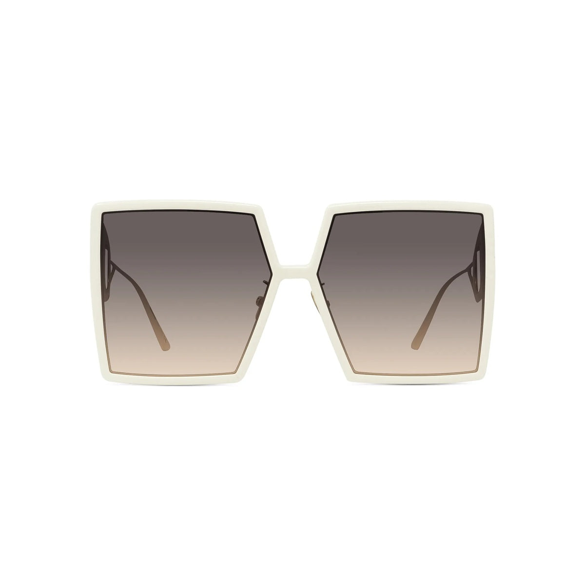 95B2 - Metal Shiny Ivory / Gradient Brown