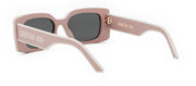 DIORPACIFIC S1U Pink Rectangle Sunglasses