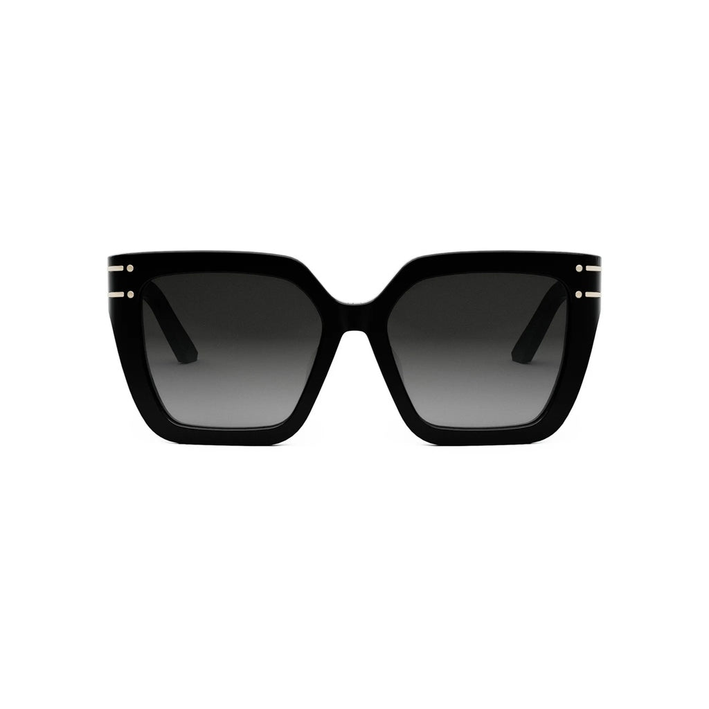 01B - Acetate Shiny Black / Gradient Smoke