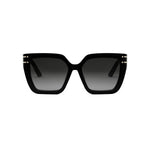 01B - Acetate Shiny Black / Gradient Smoke