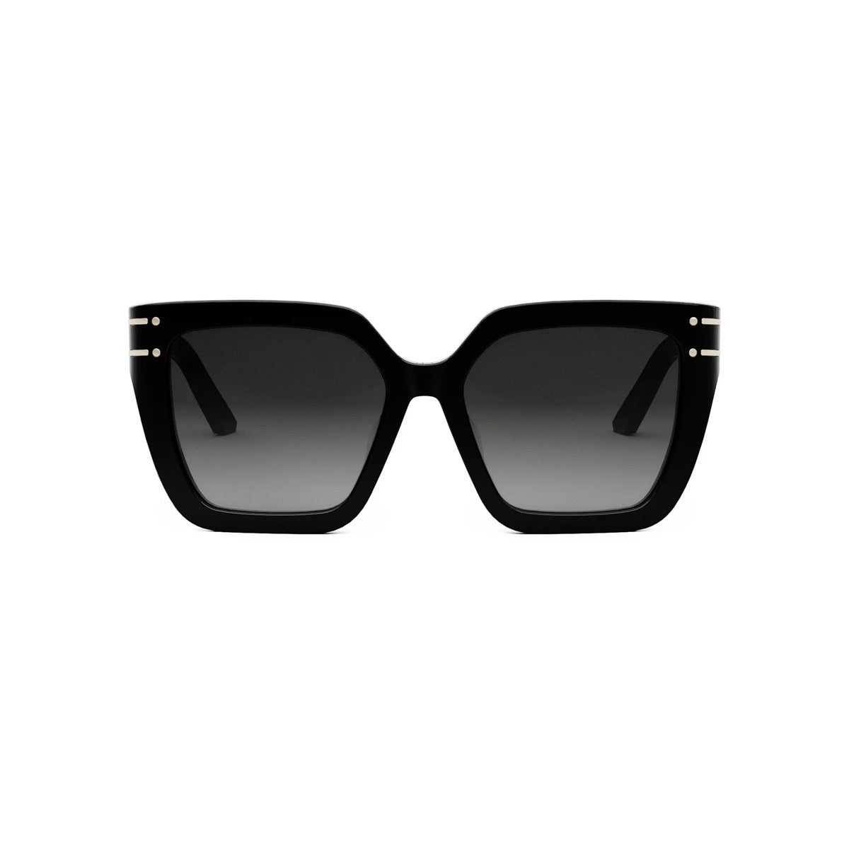 01B - Acetate Shiny Black / Gradient Smoke