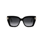 01B - Acetate Shiny Black / Gradient Smoke