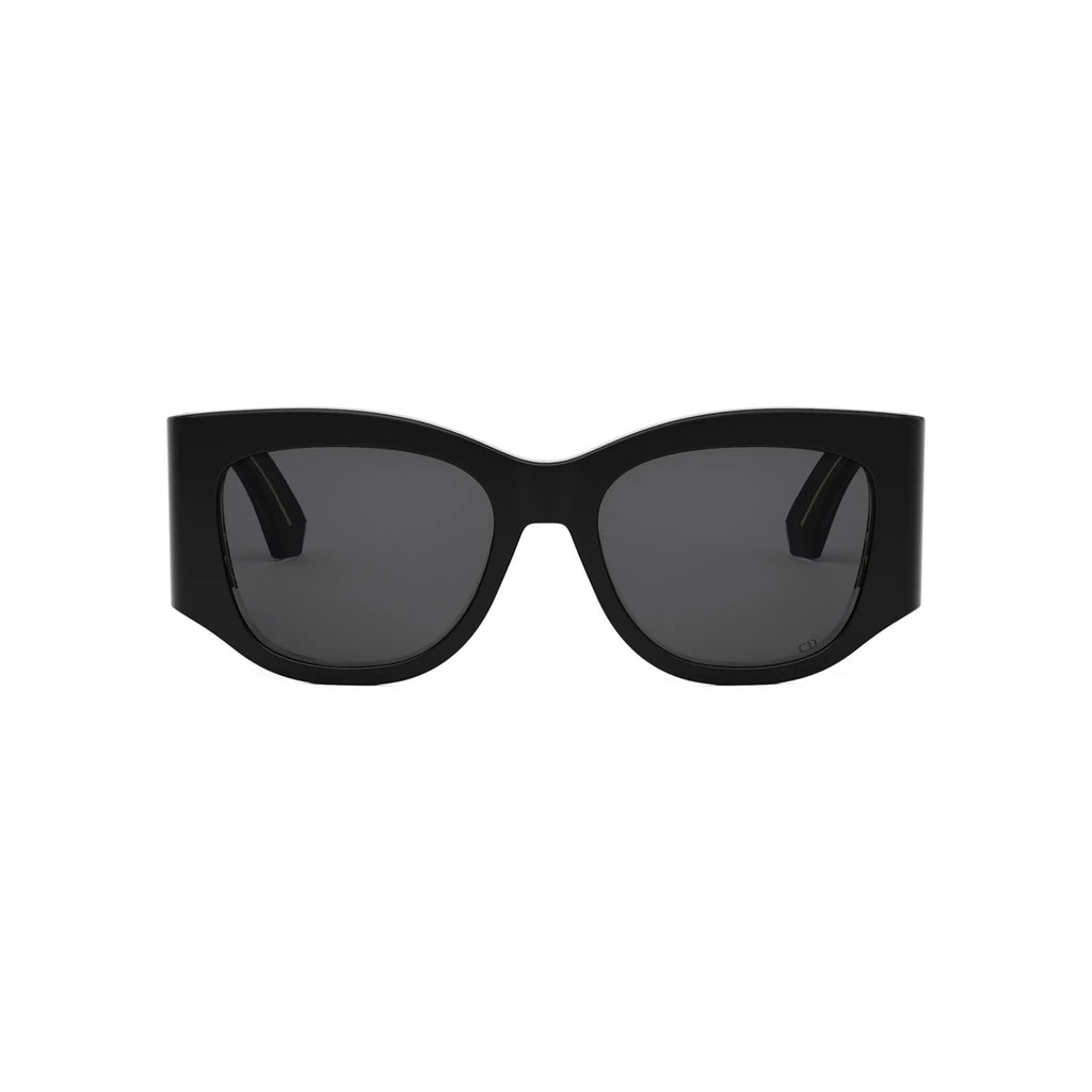 01A - Acetate Shiny Black with Grey Normal lenses