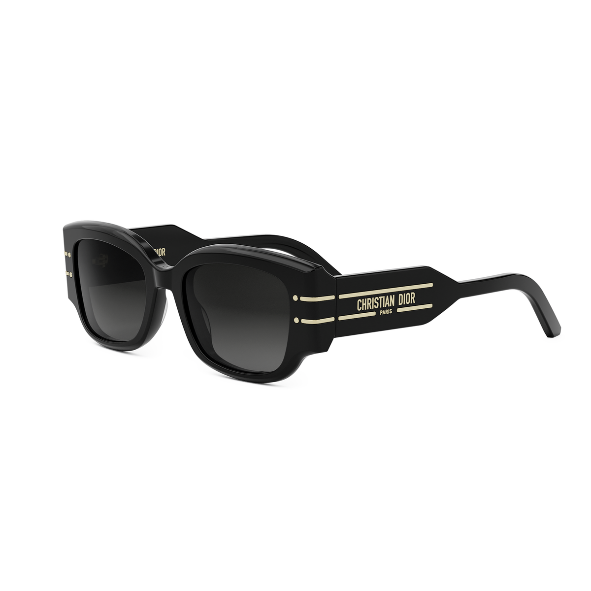 DIOR DIORSIGNATURE S13I (10A1) 01B Rectangular Sunglasses