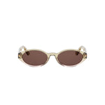 67F0 - Acetate Shiny Yellow with Brown Normal lenses