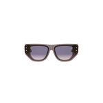 45GL - Acetate Shiny Brown with Blue Gradient lenses
