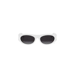 95A1 - Injected Shiny White with Grey Gradient lenses