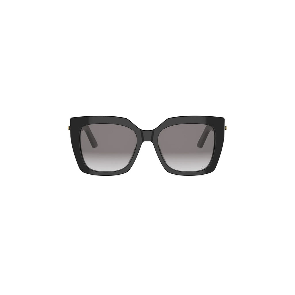 10A1 - Acetate Shiny Black with Grey Gradient lenses