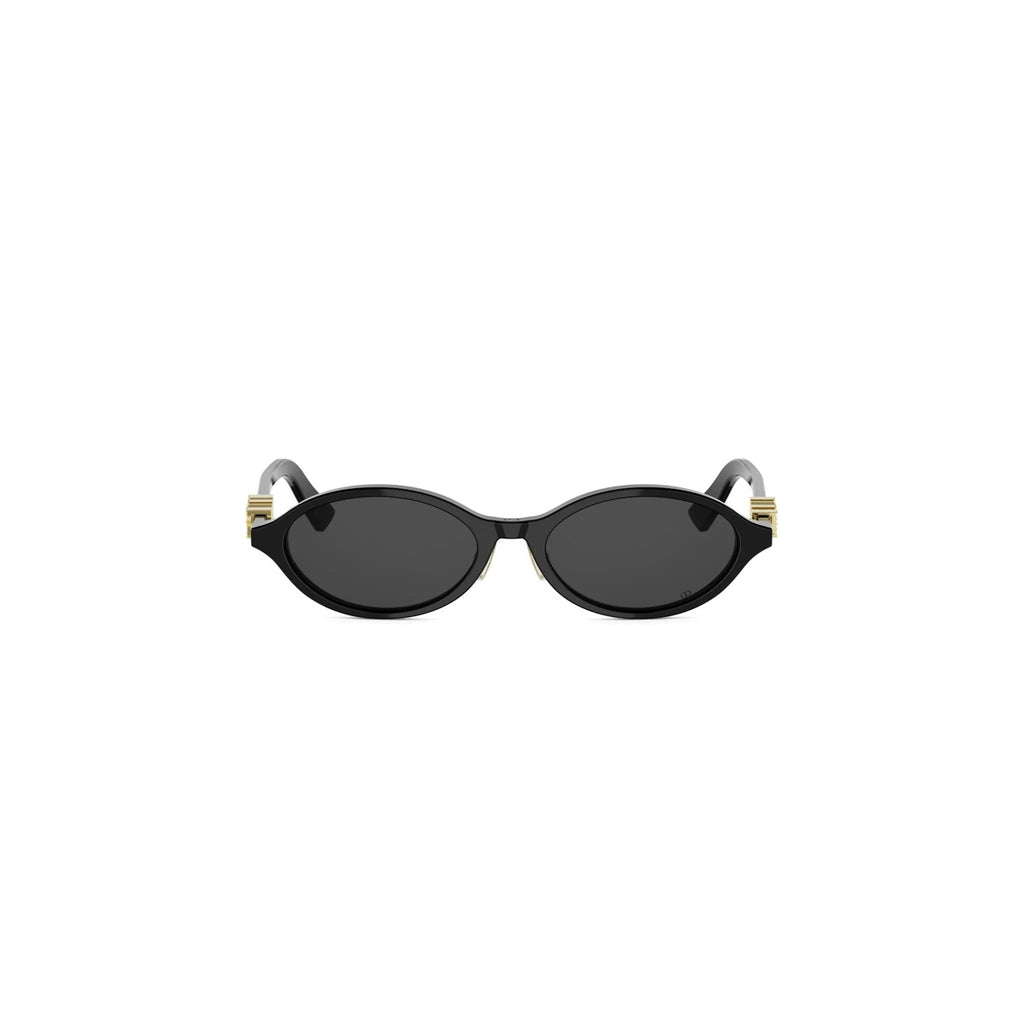 10A0 - Acetate Shiny Black with Grey Normal lenses