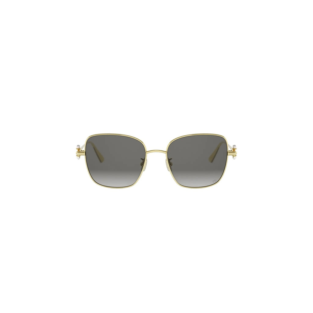 B0A1 - Metal Shiny Gold with Grey Gradient lenses