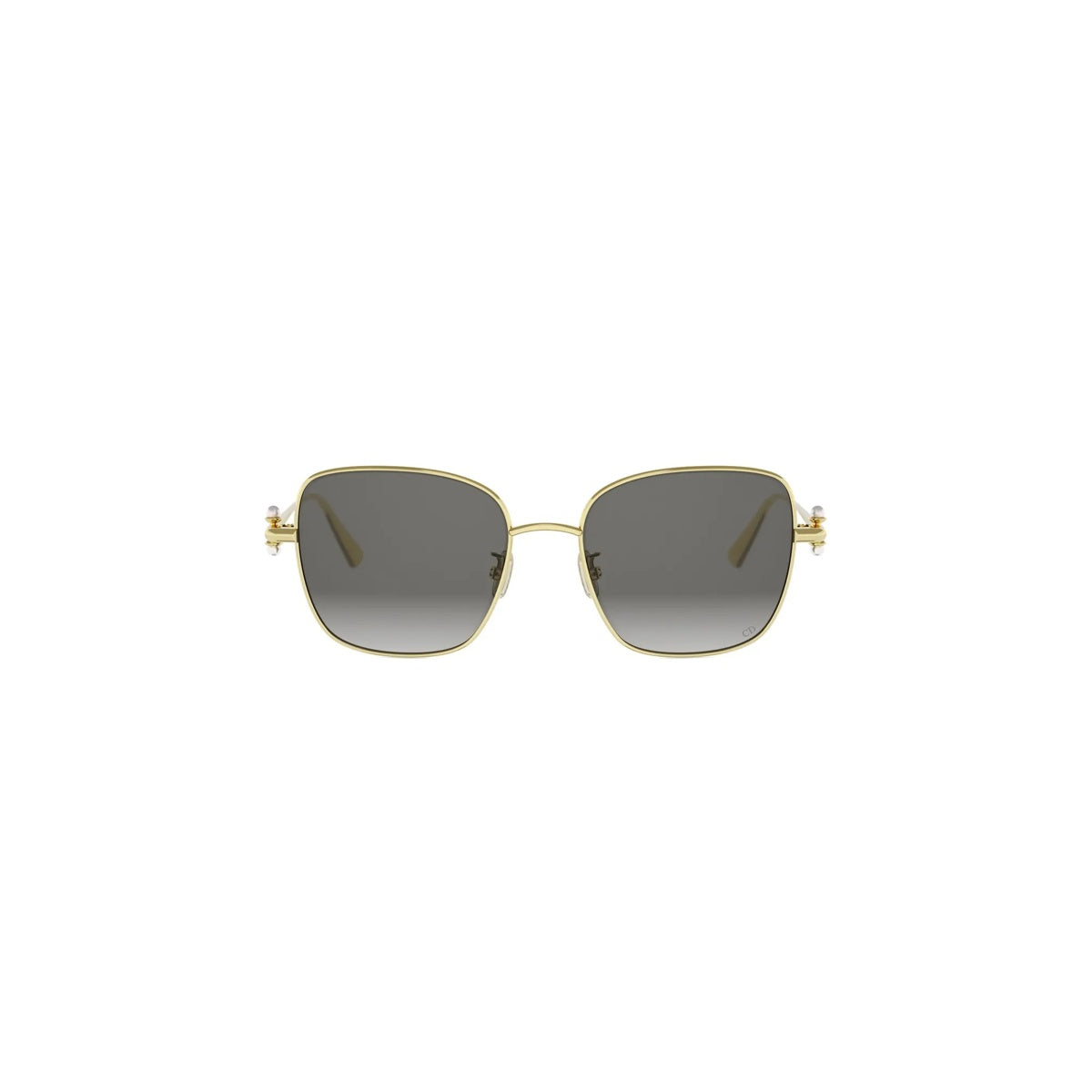 B0A1 - Metal Shiny Gold with Grey Gradient lenses