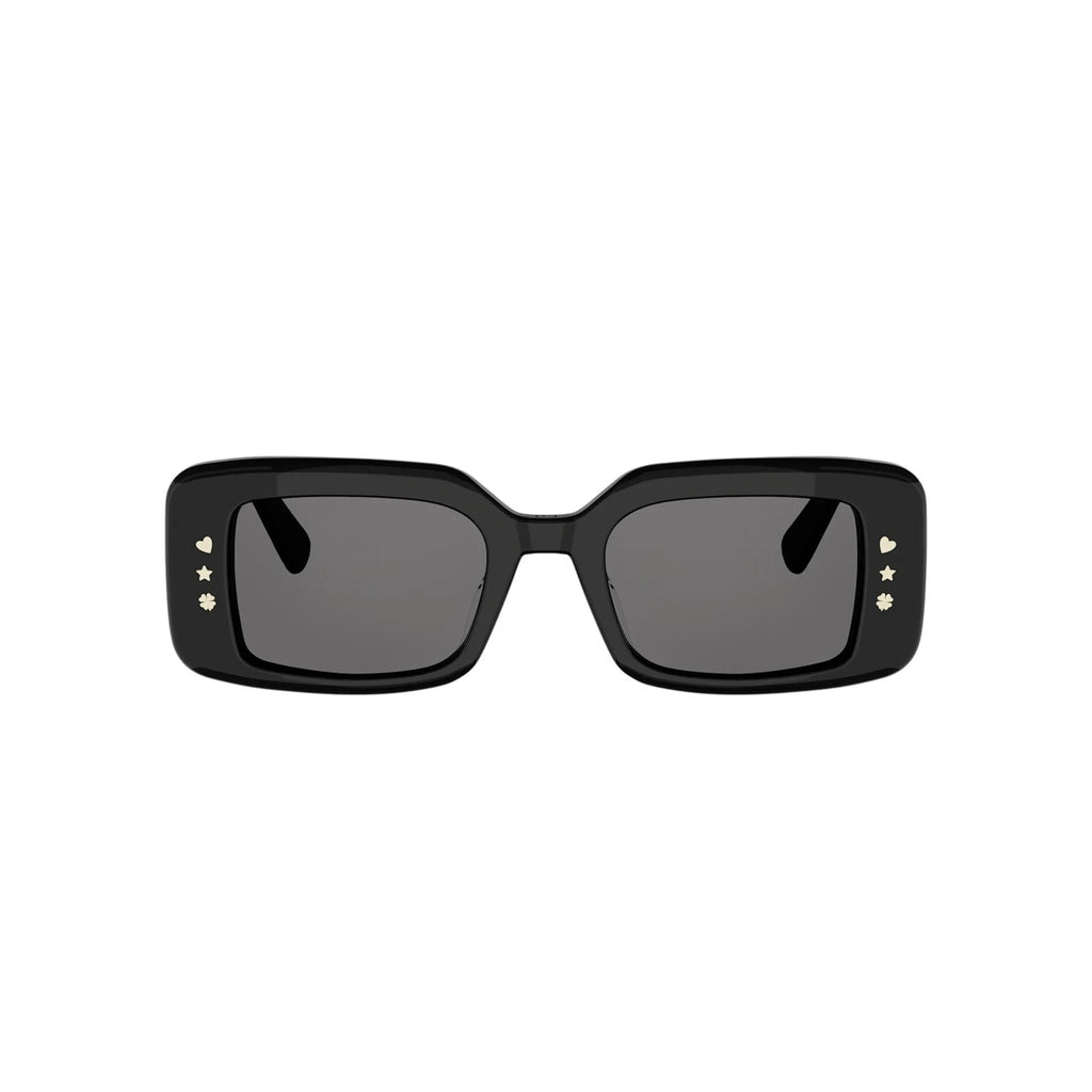 10A0 - Acetate Shiny Black with Grey Normal lenses