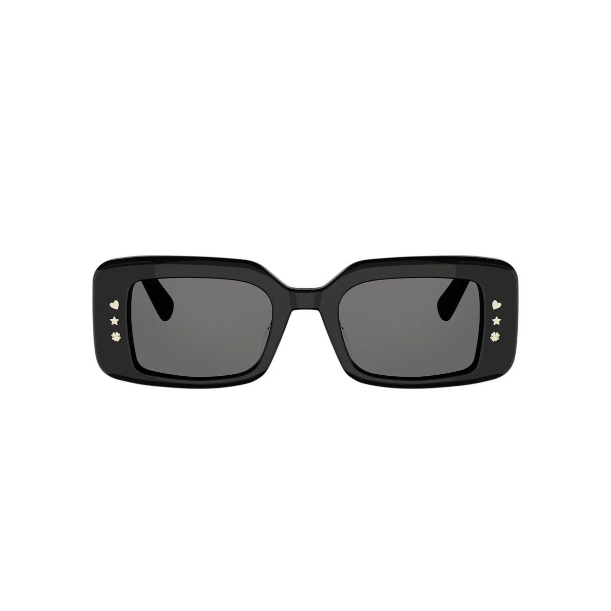 10A0 - Acetate Shiny Black with Grey Normal lenses