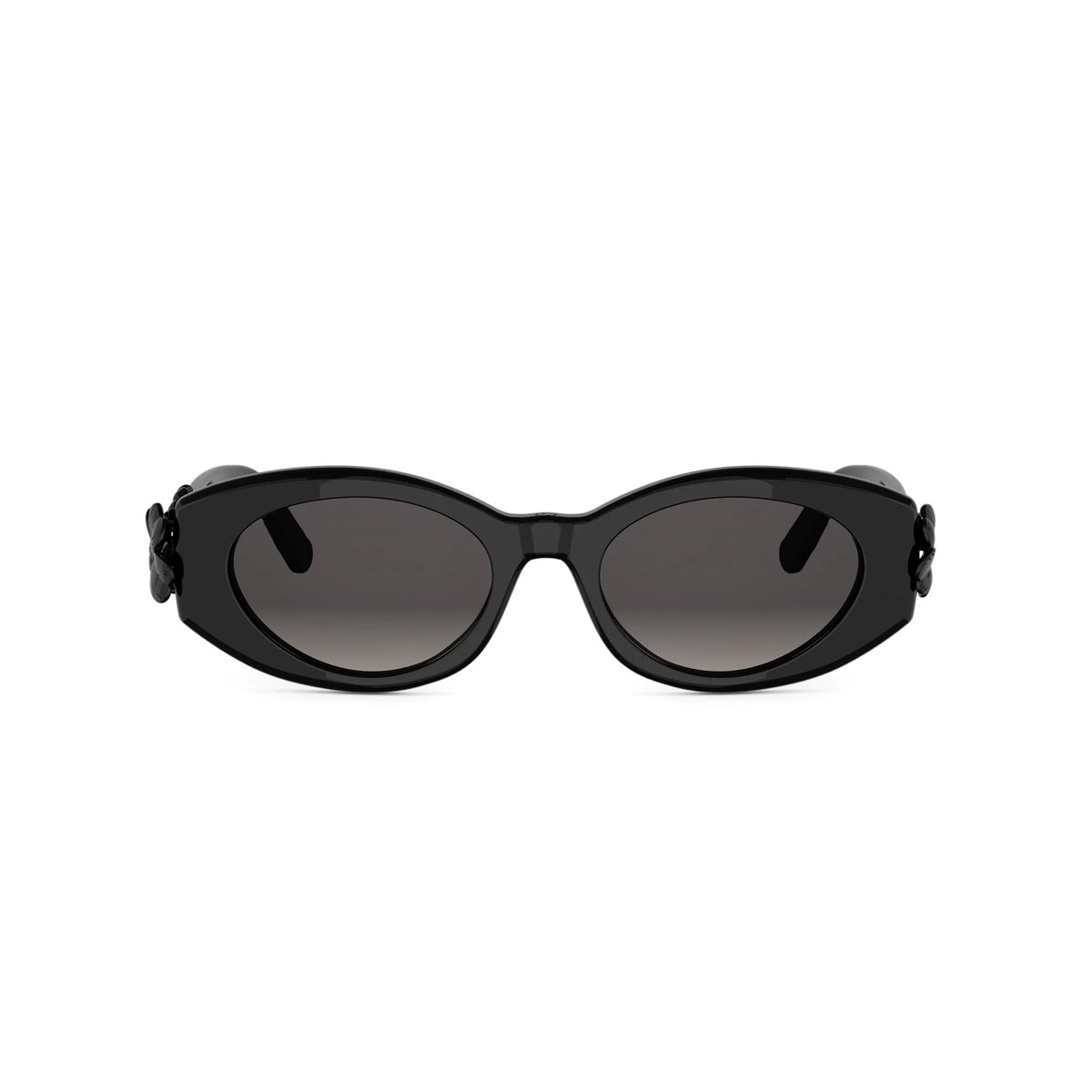 10A1 - Acetate Shiny Black with Grey Gradient lenses