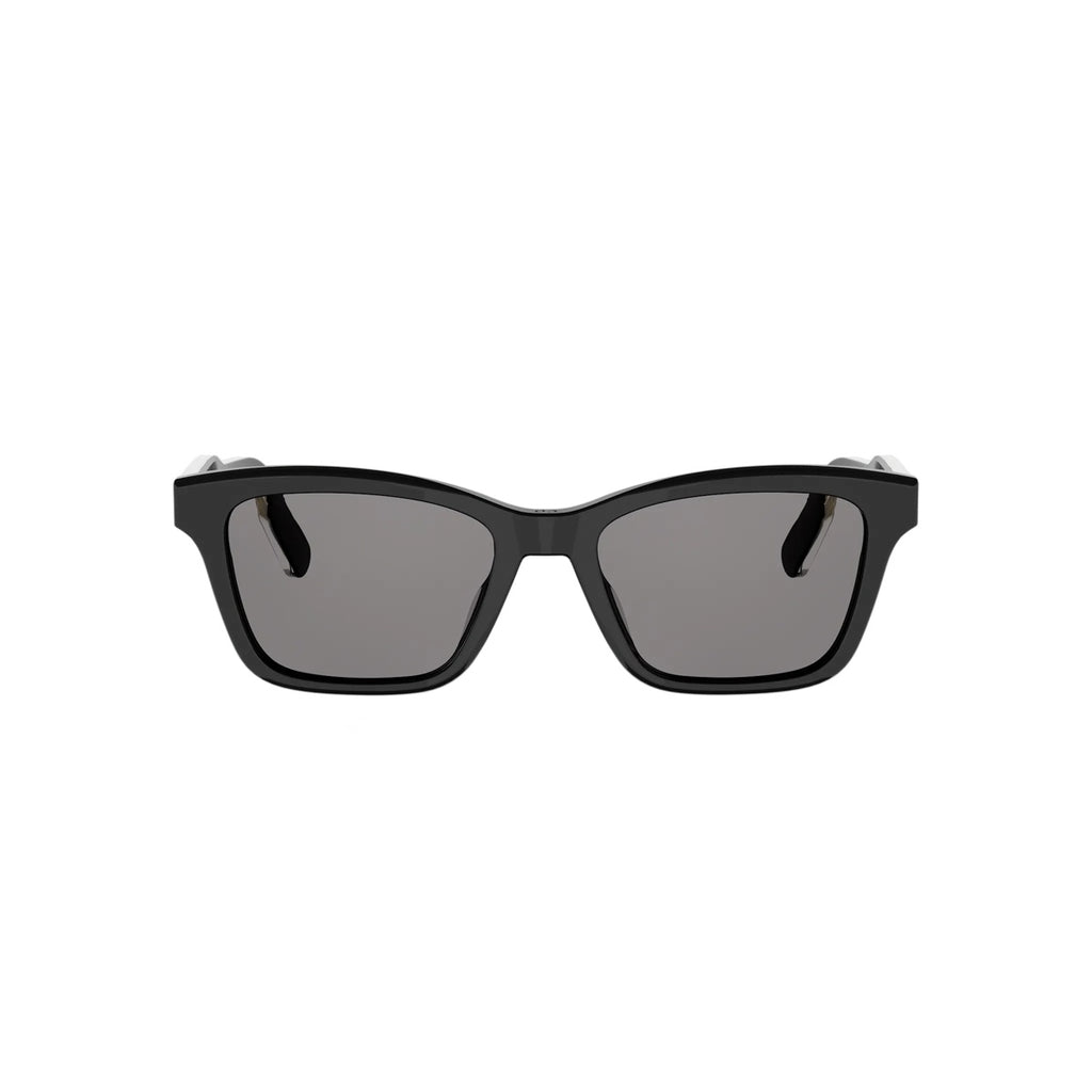 10A0 - Acetate Shiny Black with Grey Normal lenses