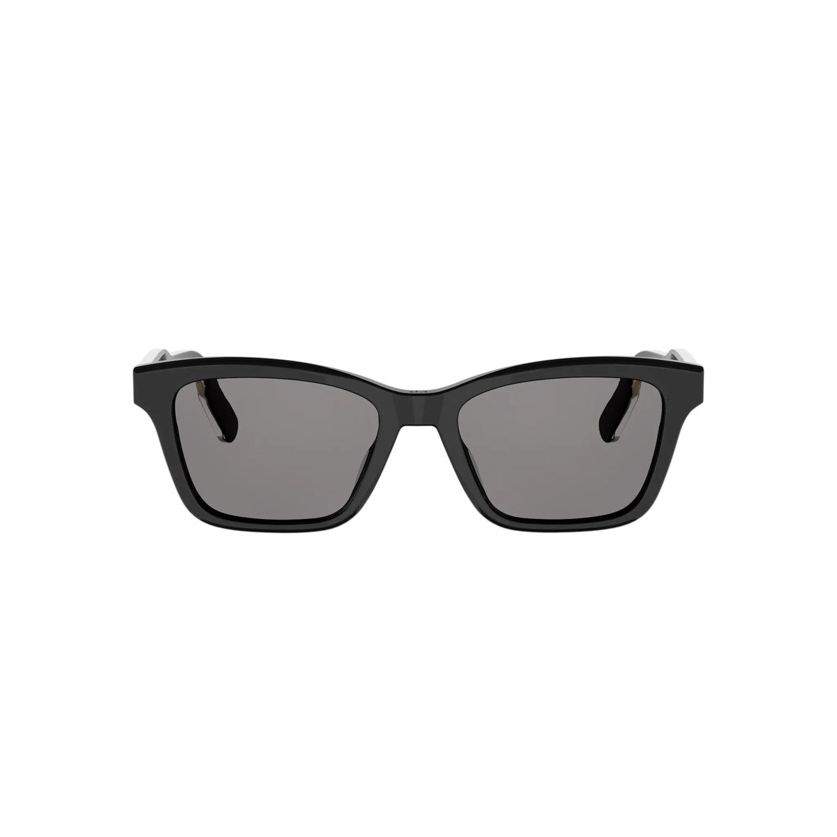 10A0 - Acetate Shiny Black with Grey Normal lenses