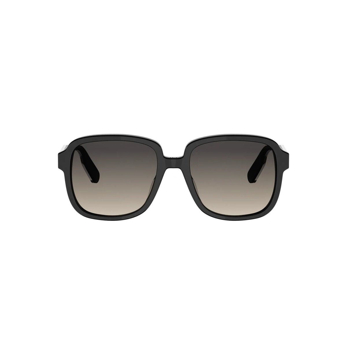 10A1 - Acetate Shiny Black with Grey Gradient lenses