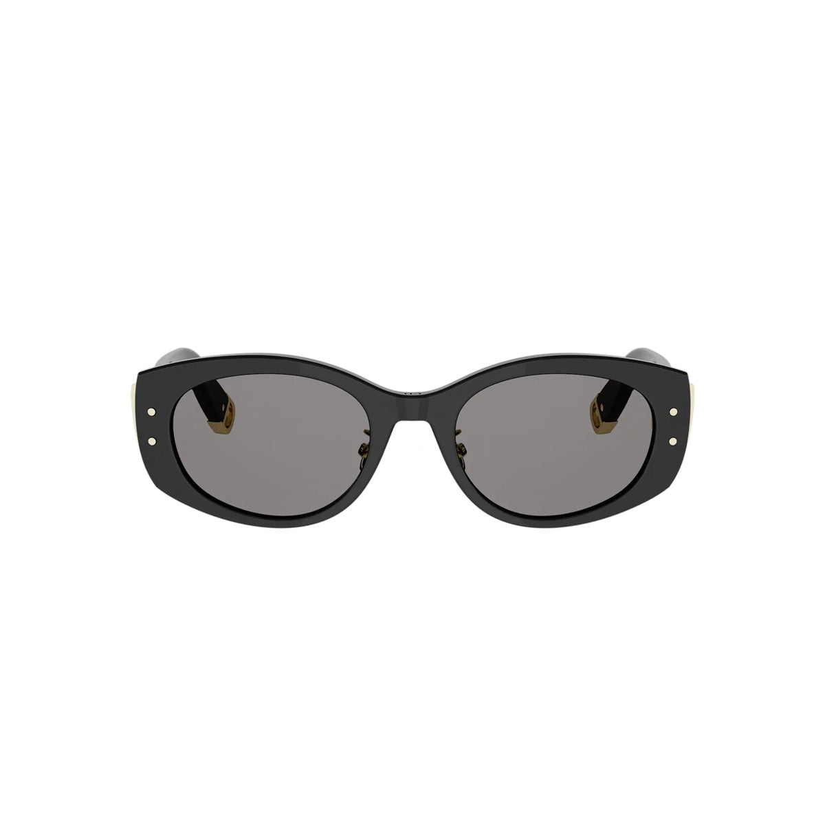 12A0 - Metal Shiny Black with Grey Normal lenses