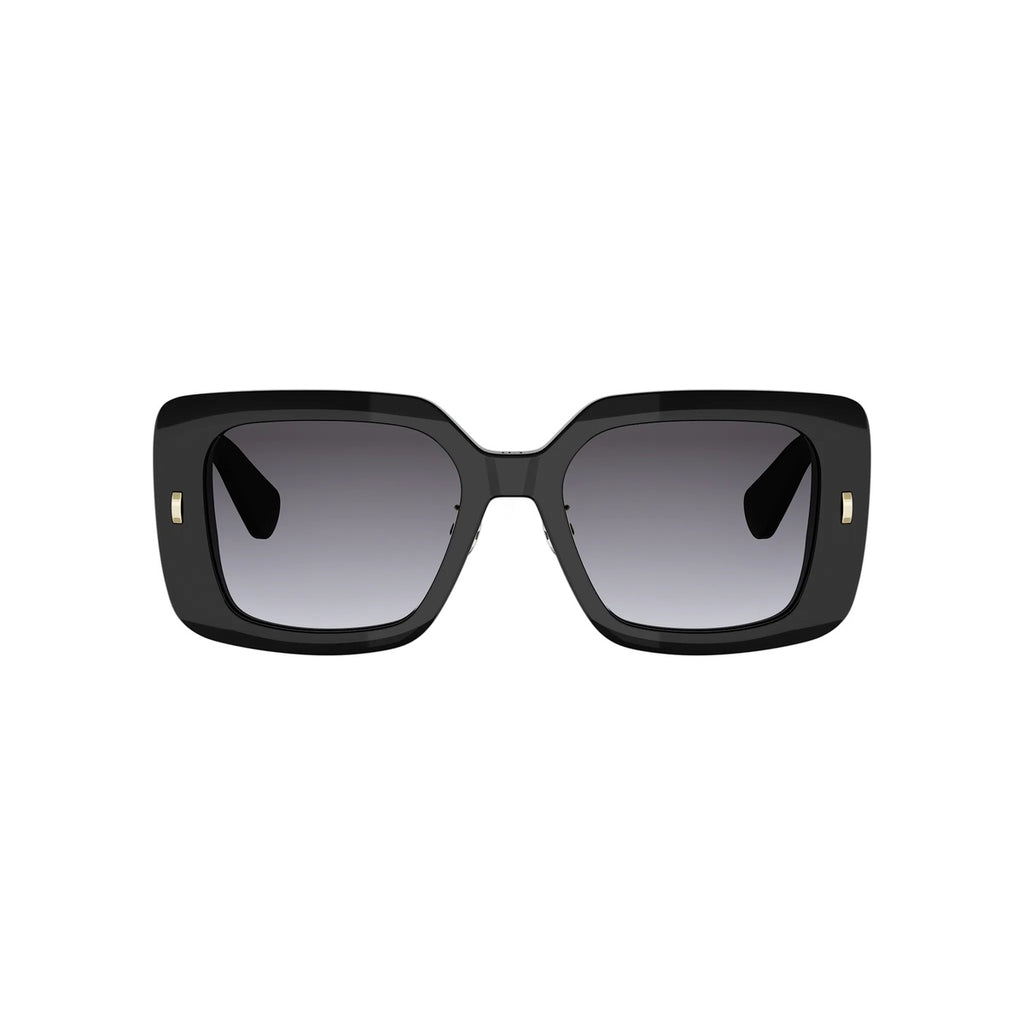 10A1 - Acetate Shiny Black with Grey Gradient lenses