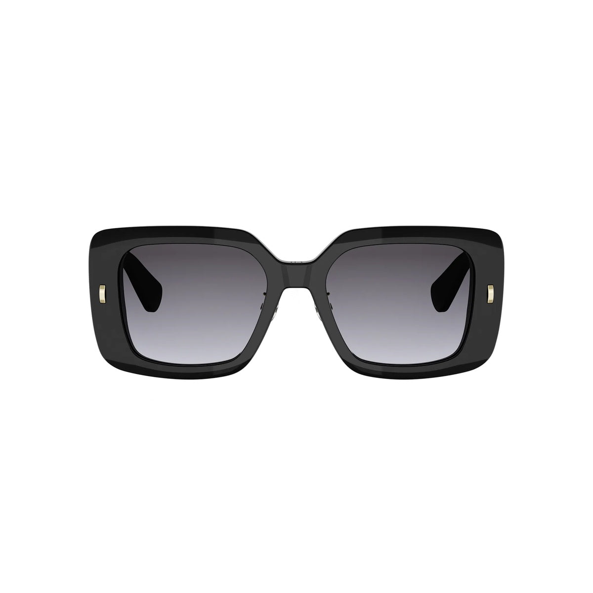 10A1 - Acetate Shiny Black with Grey Gradient lenses