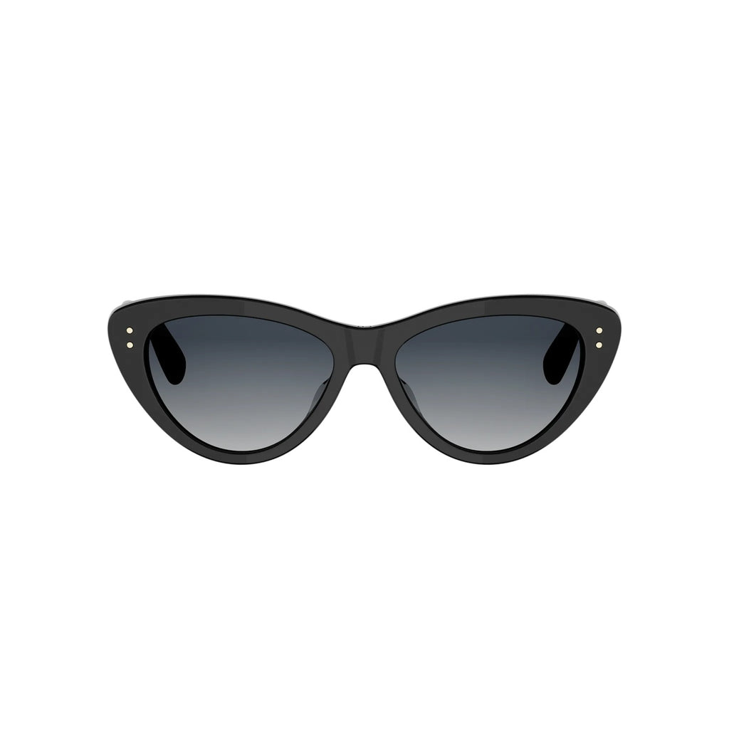 10A1 - Acetate Shiny Black with Grey Gradient lenses