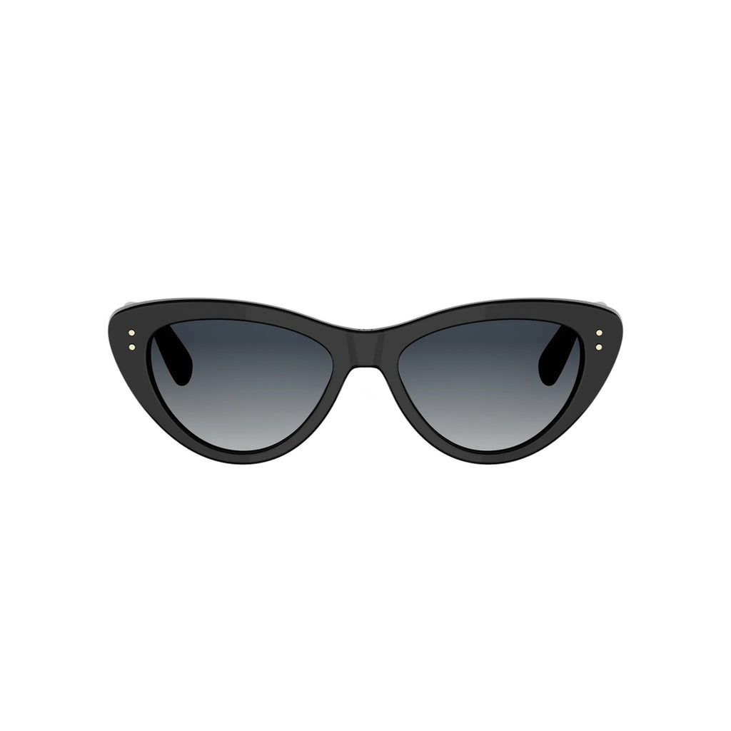 10A1 - Acetate Shiny Black with Grey Gradient lenses