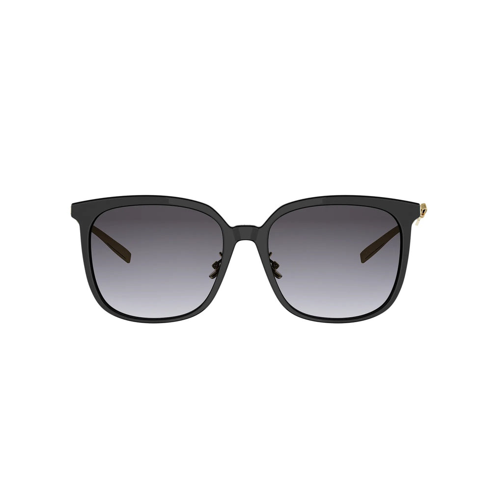 10A1 - Acetate Shiny Black with Grey Gradient lenses