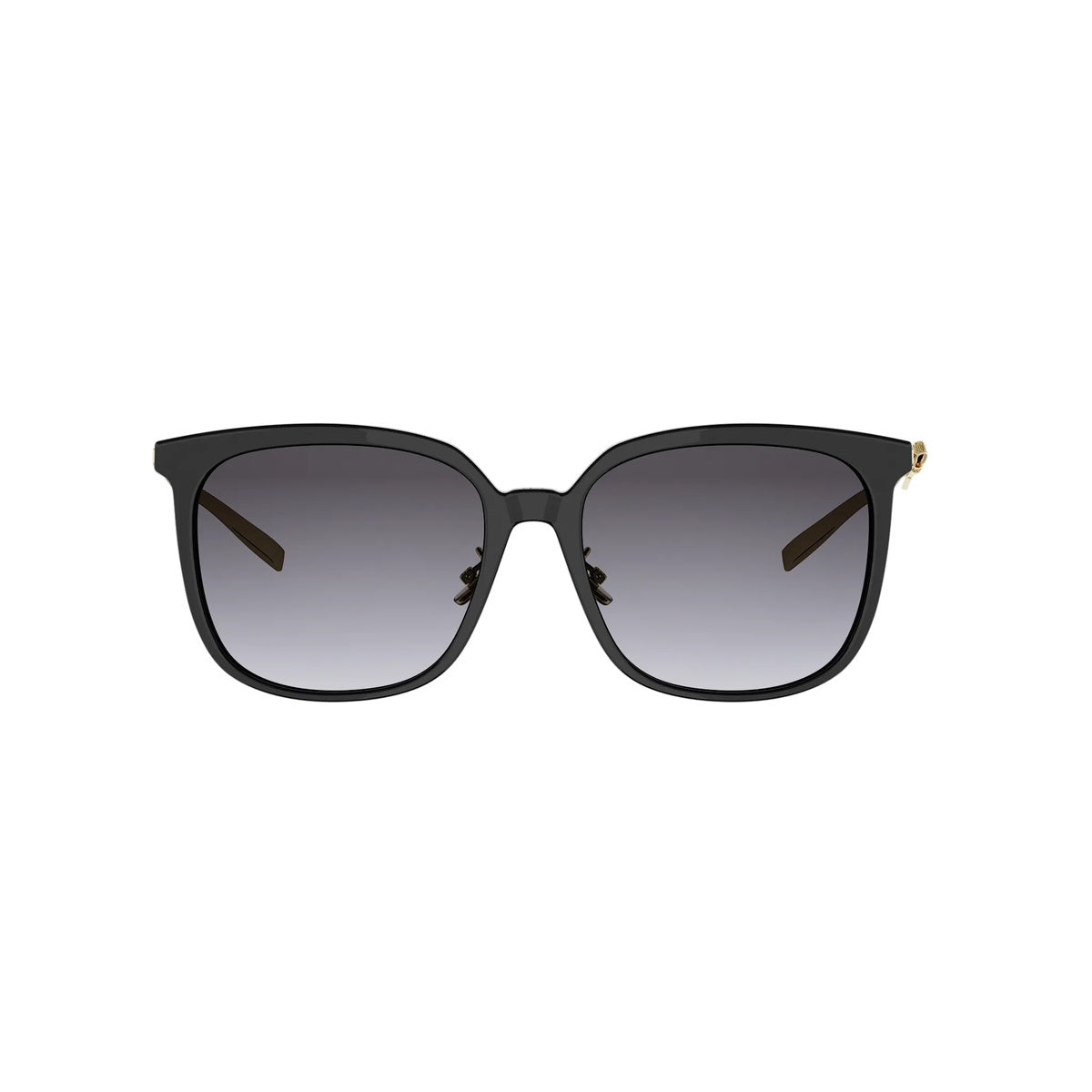 10A1 - Acetate Shiny Black with Grey Gradient lenses