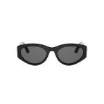 10A0 - Acetate Shiny Black with Grey Normal lenses