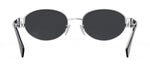 Celine Metal Triomphe CL 40235 U 16A Oval Sunglasses