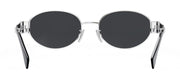 Celine Metal Triomphe CL 40235 U 16A Oval Sunglasses