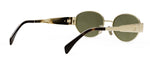 Celine Metal Triomphe CL 40235 U 30N Oval Sunglasses