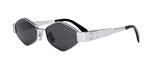 Celine Metal Triomphe CL 40254 UN 16A Geometric Sunglasses