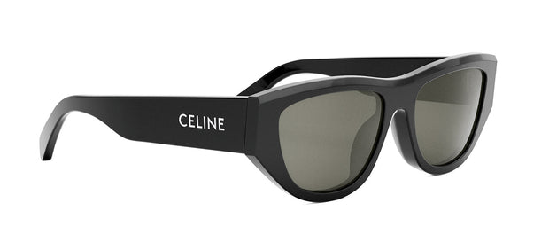 Celine Monochroms CL40278U 01A Cat Eye Sunglasses