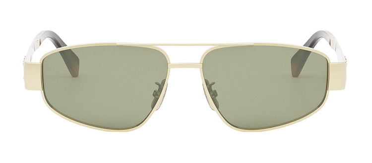 Celine Metal Triomphe CL40281U 30N Aviator Sunglasses