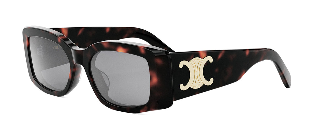 Deuxieme Classe 【CELINE/セリーヌ】 SUNGLASSES Céline - Triomphe XL 02 Sunglasses in Acetate - Black
