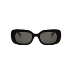 01A - Acetate Shiny Black with Grey Normal lenses
