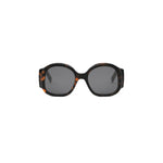 52A - Acetate Shiny Havana with Grey Normal lenses