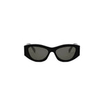 01A - Acetate Shiny Black with Grey Normal lenses