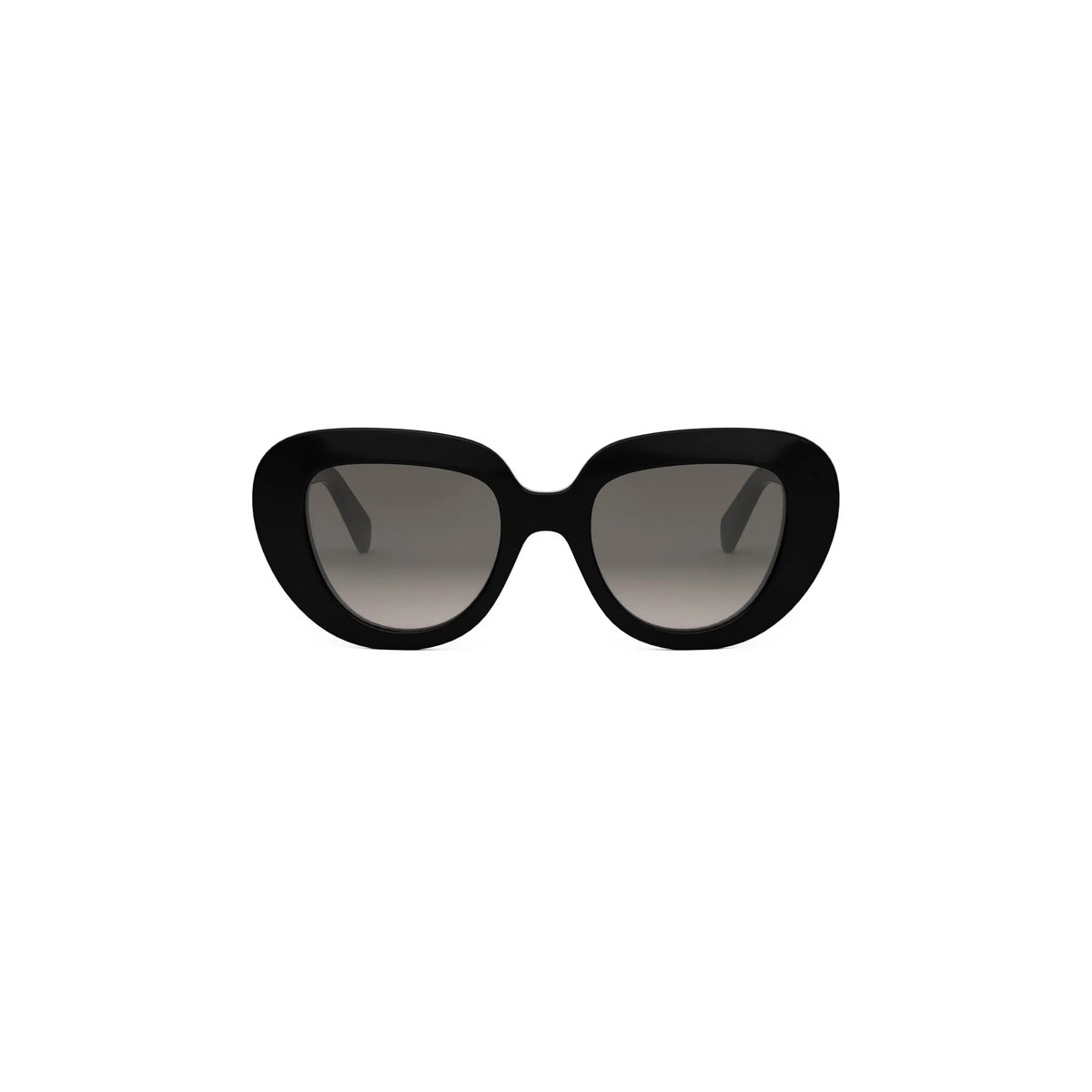 01B - Acetate Shiny Black with Grey Gradient lenses