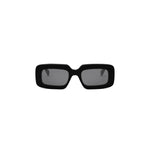 01A - Acetate Shiny Black with Grey Normal lenses