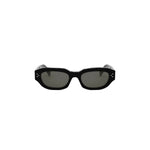 01A - Acetate Shiny Black with Grey Normal lenses